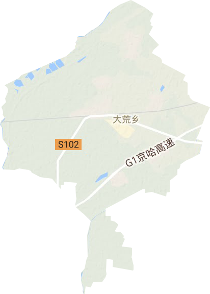 得胜镇地形图