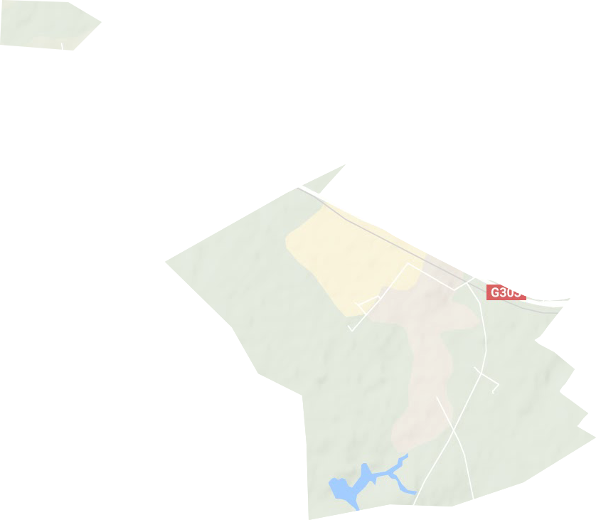 新乡农场地形图