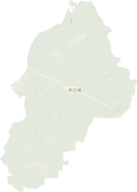 新庄镇地形图