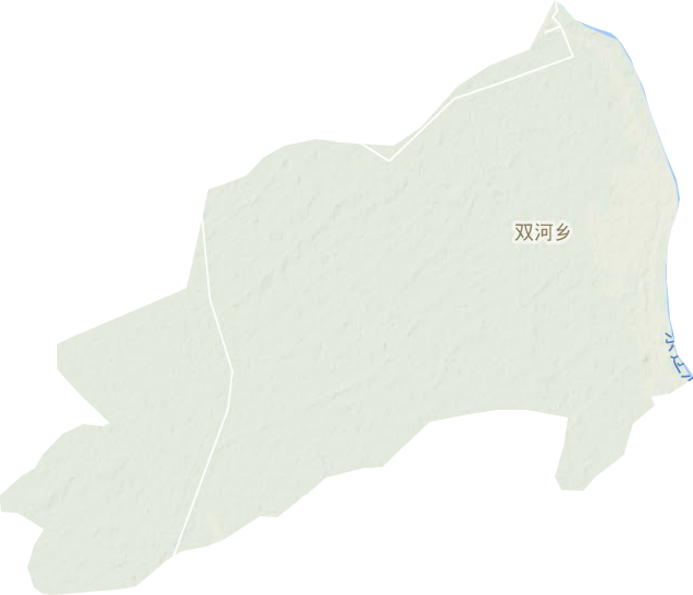 双河乡地形图