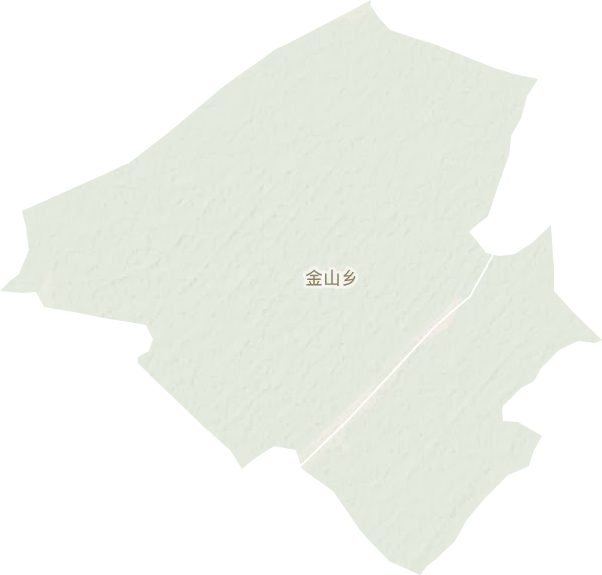 金山乡地形图