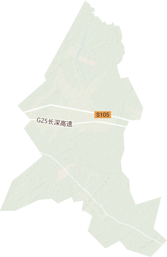 永发乡地形图