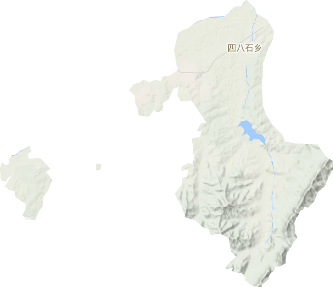 红梅镇地形图