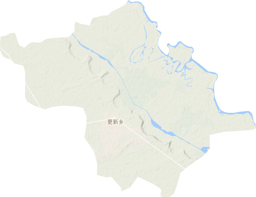更新乡地形图