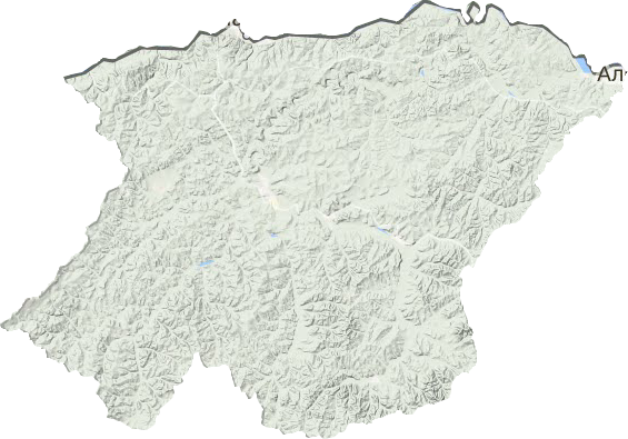漠河县地形图