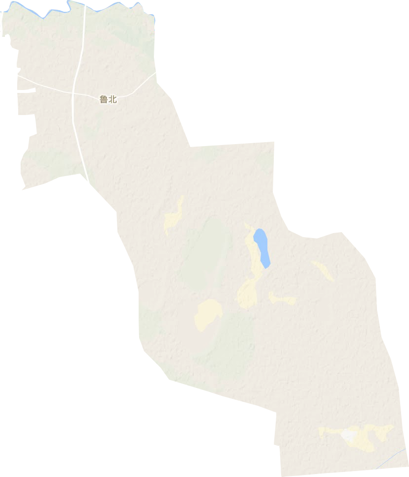 向阳街道地形图