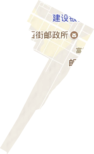 红宝石街道地形图