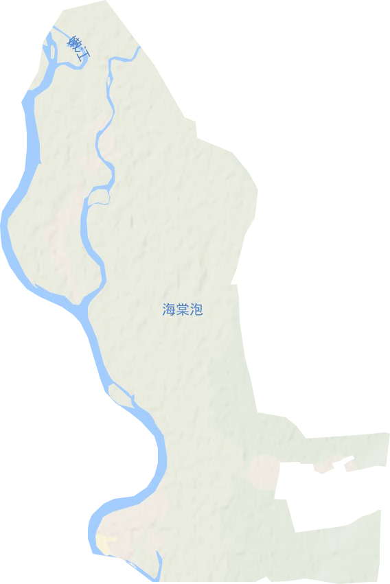 六合镇黎明奶牛场地形图