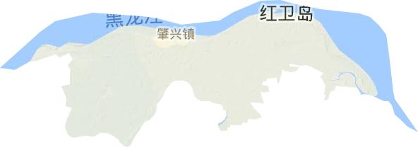 肇兴镇地形图