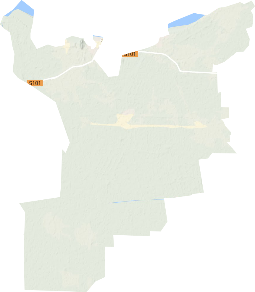 名山农场地形图