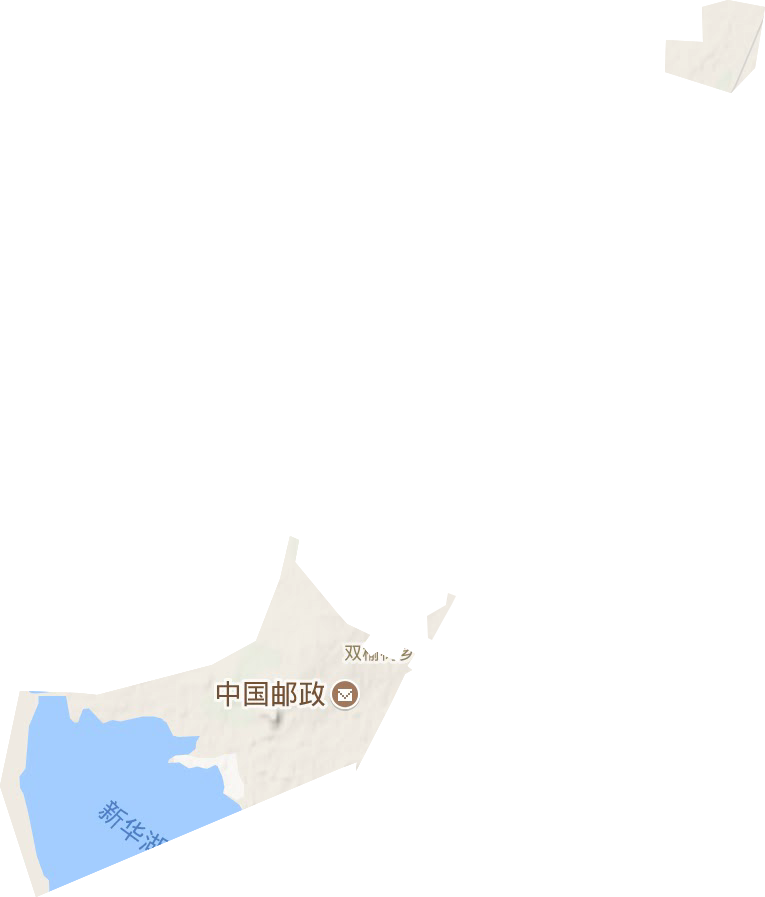 新华街道地形图
