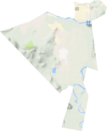 光明街道地形图