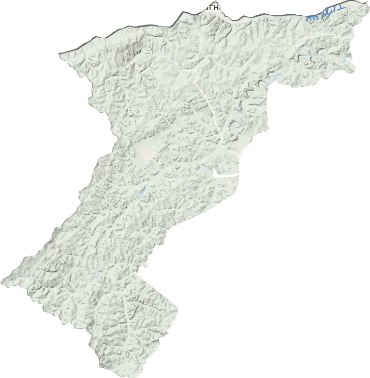 北极乡地形图