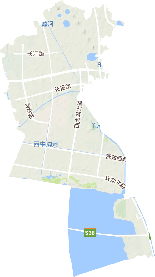 武进经济开发区地形图