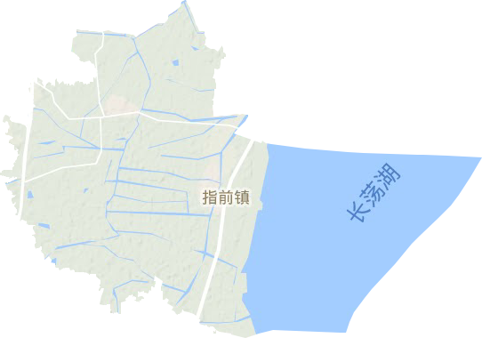指前镇地形图