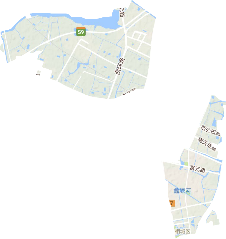 开发区地形图