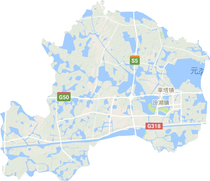 黎里镇地形图
