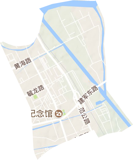 大洋街道地形图