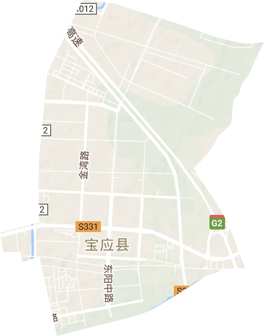 开发区管委会地形图
