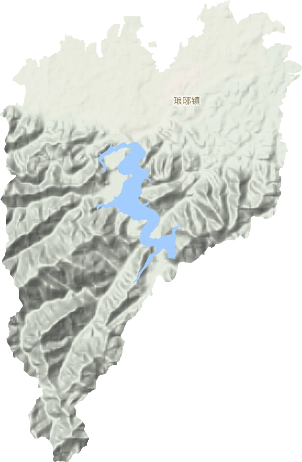 琅琊镇地形图