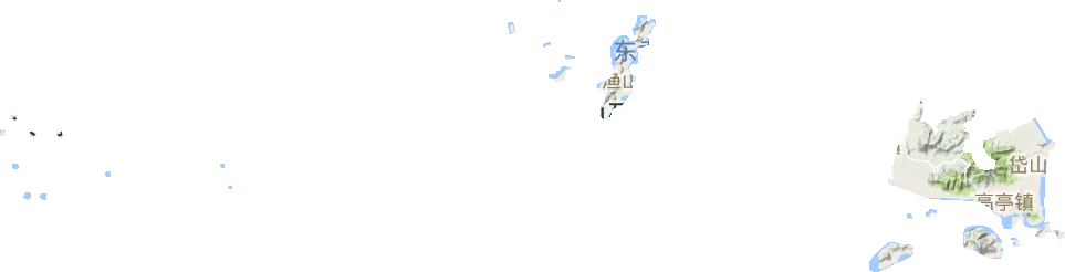 高亭镇地形图