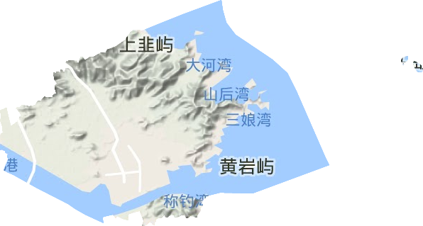 沿赤乡地形图