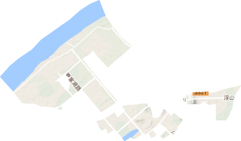 安徽芜湖三山经济开发区地形图