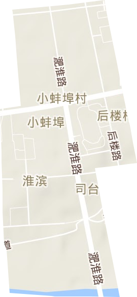 淮滨社区地形图