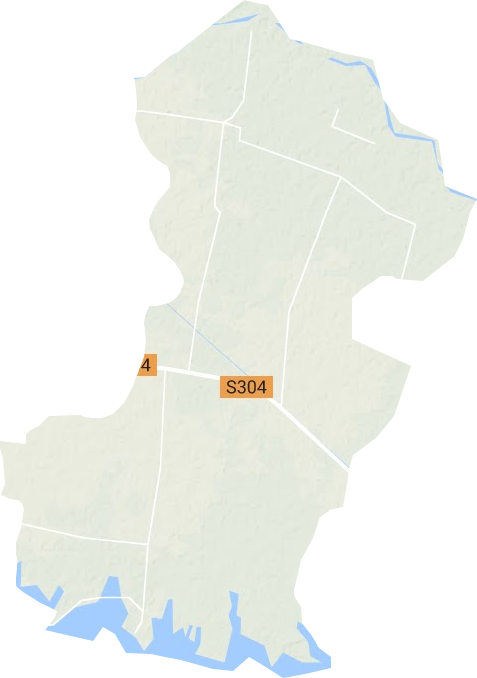 东刘集镇地形图