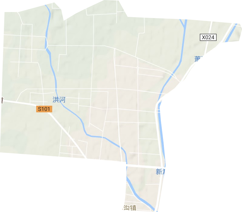 淮北凤凰山经济开发区地形图