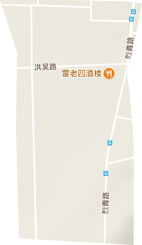 烈山区工业园地形图