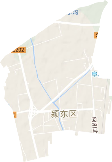 河东办事处地形图