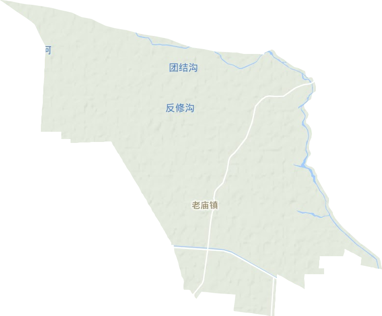老庙镇地形图