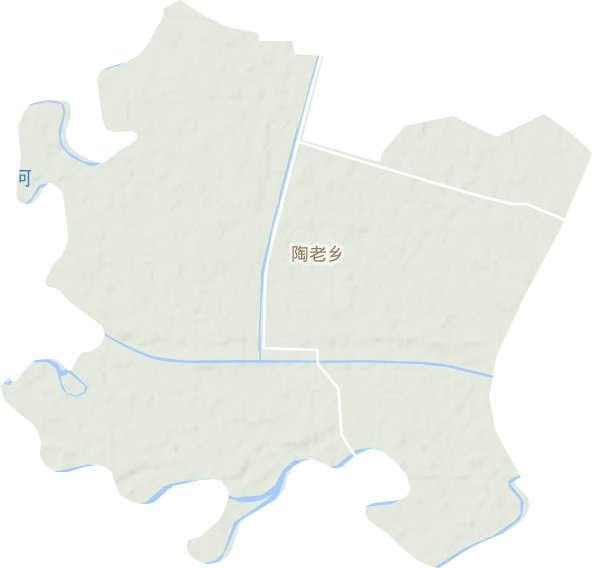陶老乡地形图