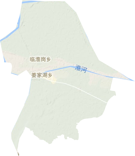 临淮岗乡地形图