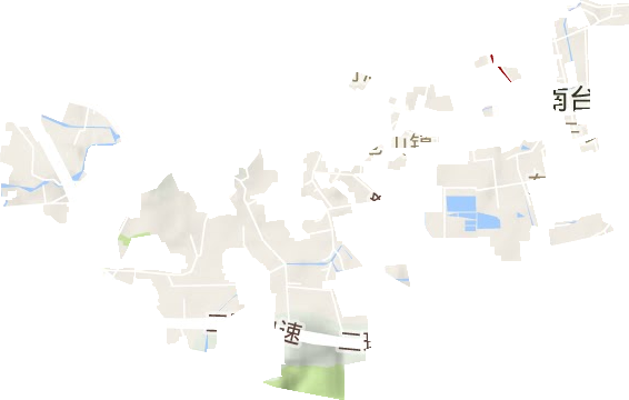 仓山镇地形图
