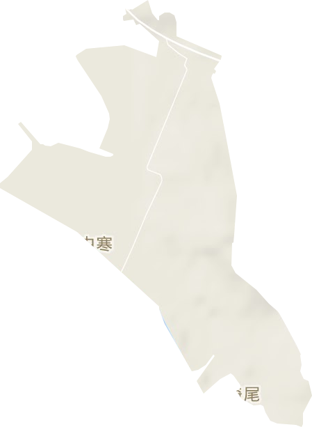 国营西山农场地形图