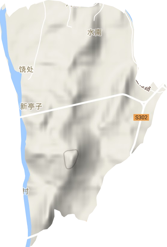 水南农场地形图