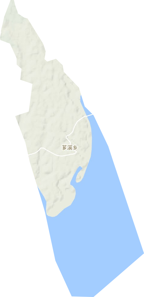 芗溪乡地形图
