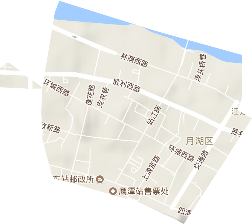交通街道地形图