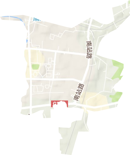 东湖街道地形图
