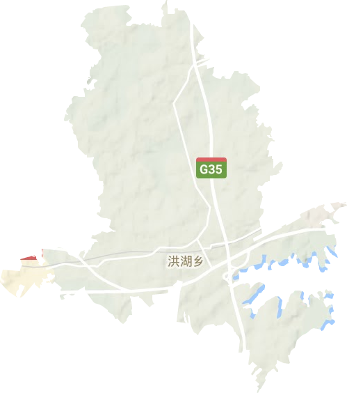 刘家站垦殖场地形图