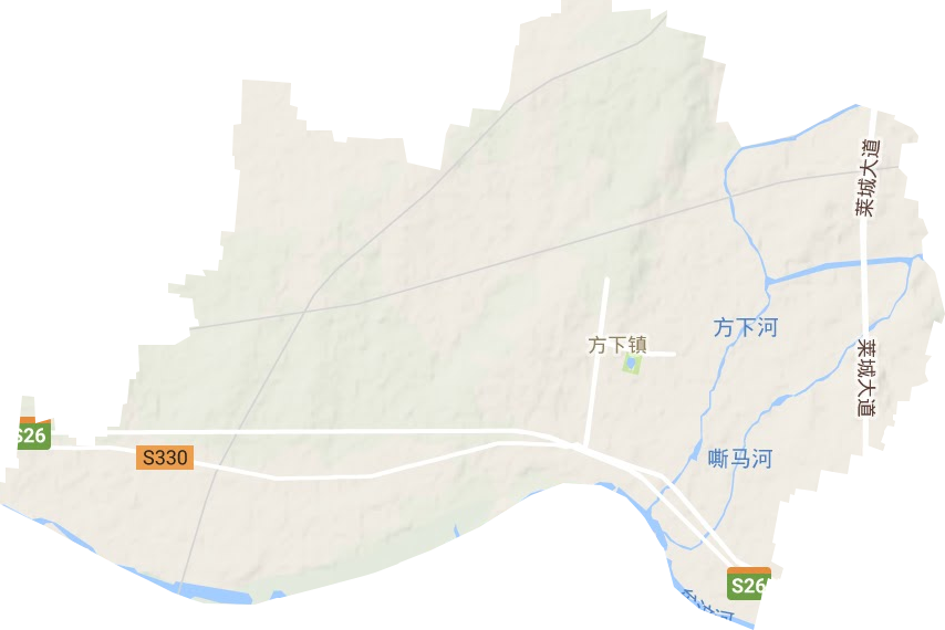 方下镇地形图