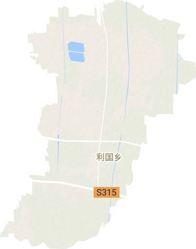 利国乡地形图