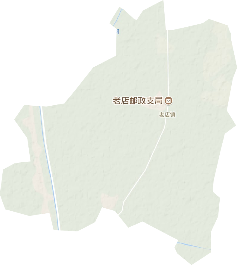 老店镇地形图