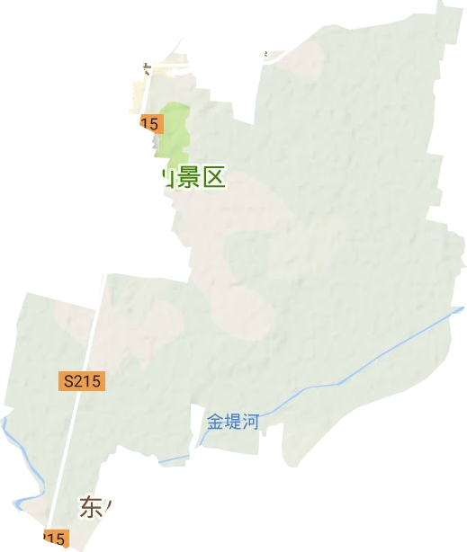 伾山街道地形图