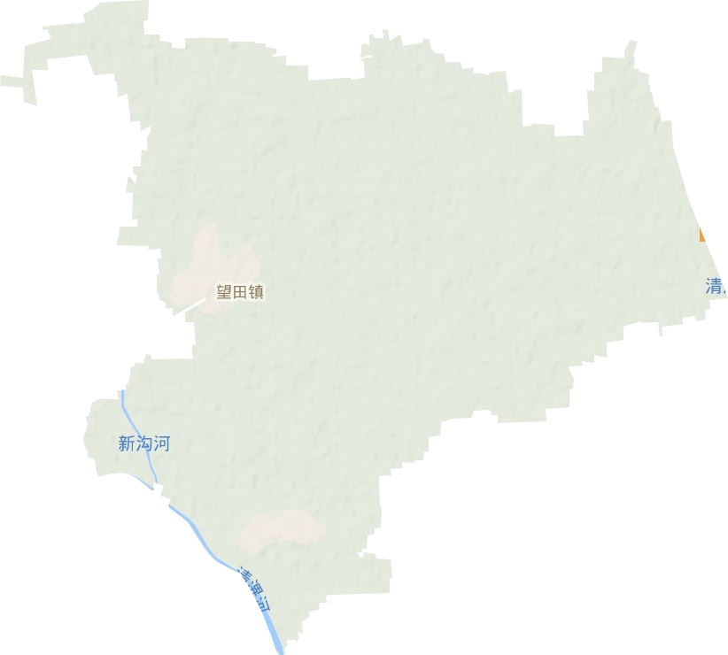 望田镇地形图