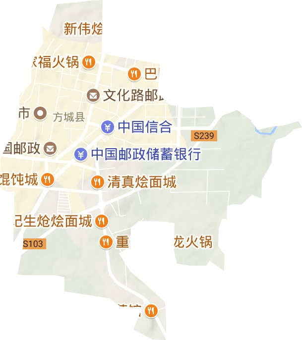凤瑞街道地形图