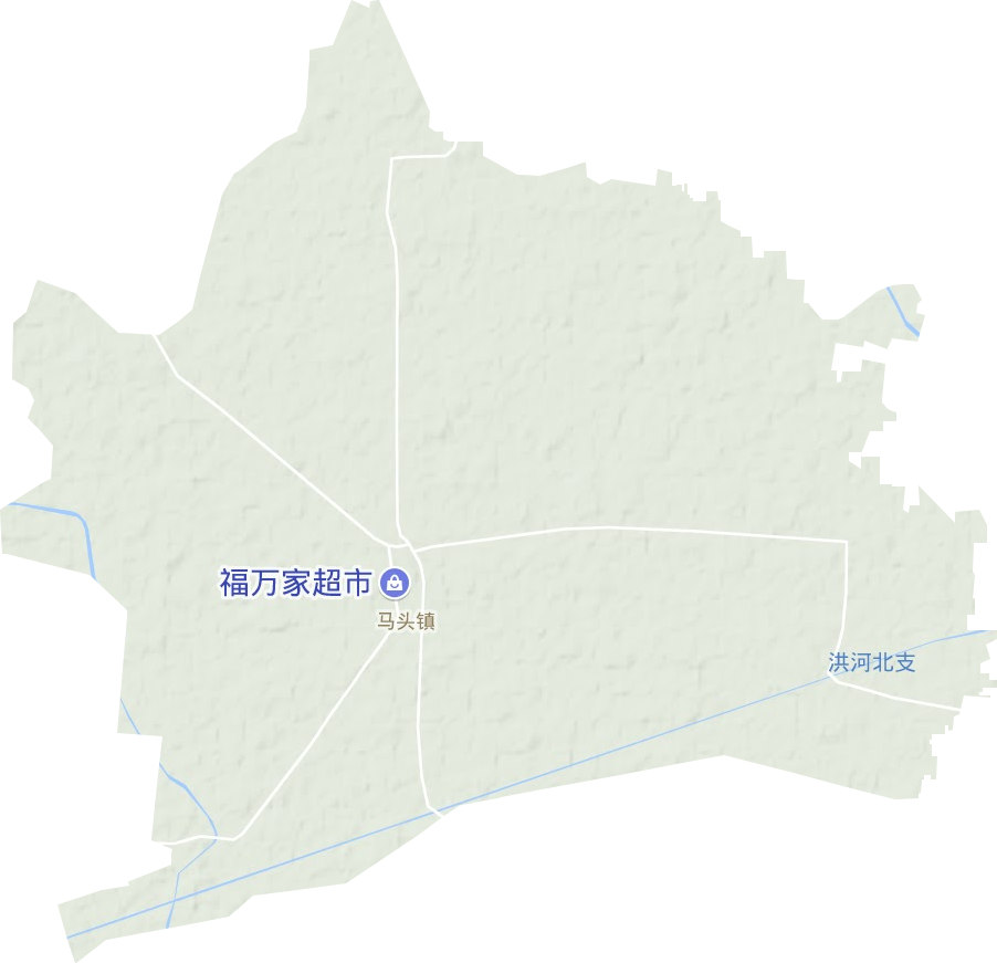 马头镇地形图
