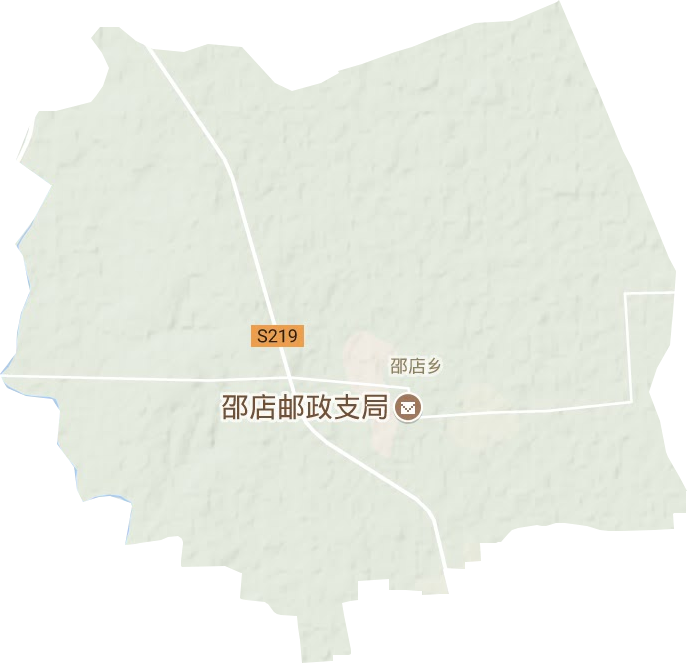 邵店镇地形图